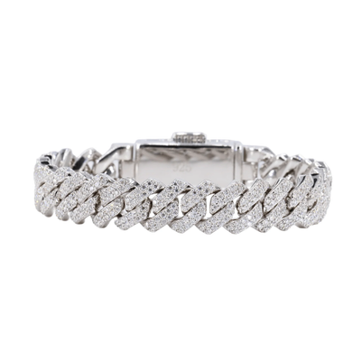 Cuban Bracelet VVS Moissanite Diamonds
