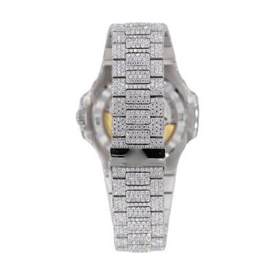 41MM Moissanite Diamond Watch 20CT