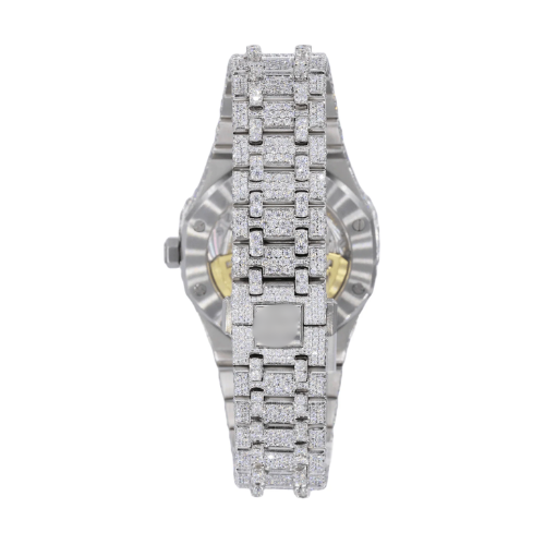 41MM Moissanite Diamond Watch 20CT