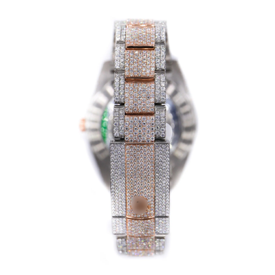 41MM Moissanite Diamond Watch 20CT