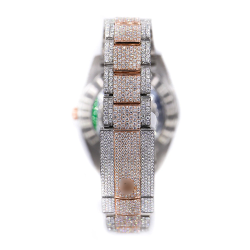 41MM Moissanite Diamond Watch 20CT