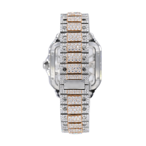 41MM Moissanite Diamond Watch 20CT