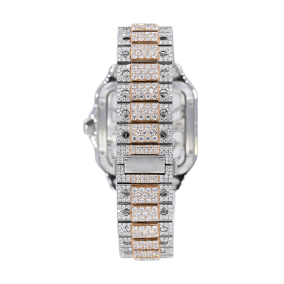 41MM Moissanite Diamond Watch 20CT