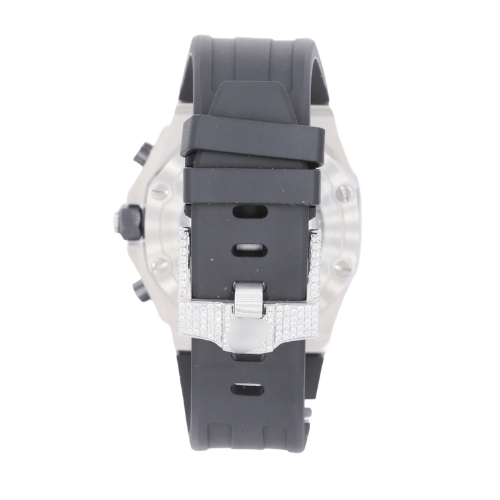 41MM Moissanite Diamond Watch 20CT