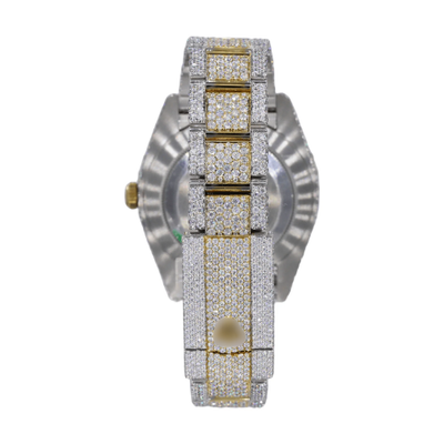 41MM Moissanite Diamond Watch 20CT