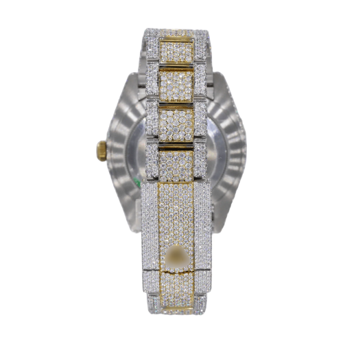 41MM Moissanite Diamond Watch 20CT