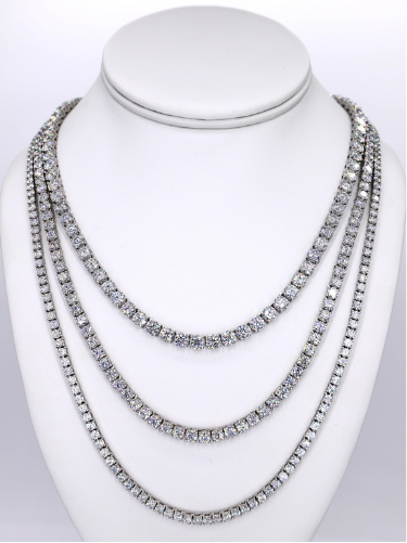 Tennis Chains VVS Moissanite Diamonds
