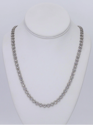 Flower Set VVS Moissanite Diamond